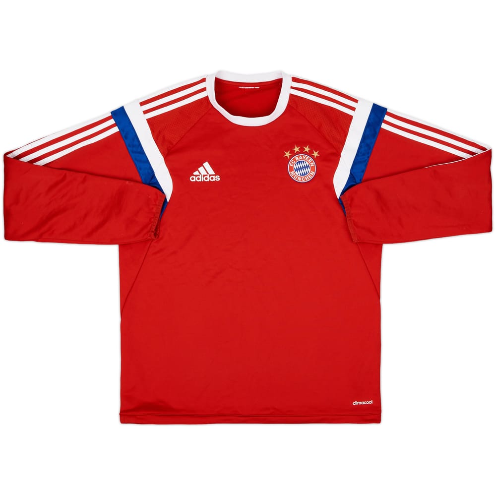 2014-15 Bayern Munich adidas Sweat Top - 6/10 - (L)