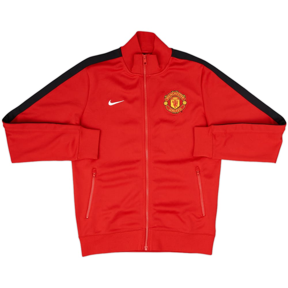 2013-14 Manchester United Nike Track Jacket - 10/10 - (M)