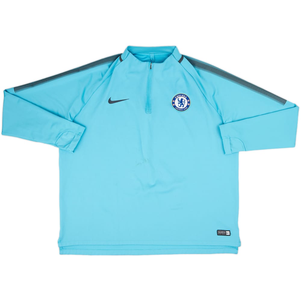 2017-18 Chelsea adidas 1/4 Zip Drill Top - 5/10 - (XL)