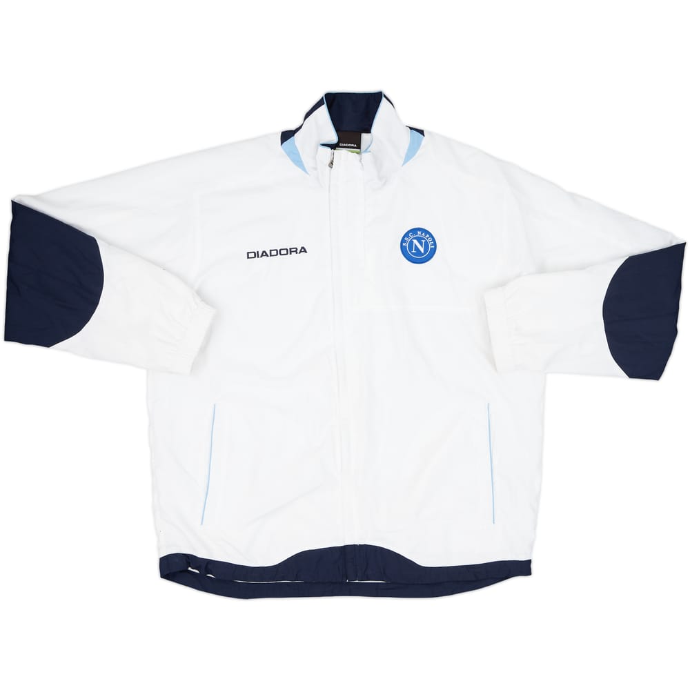 2002-03 Napoli Diadora Track Jacket - 9/10 - (XL)