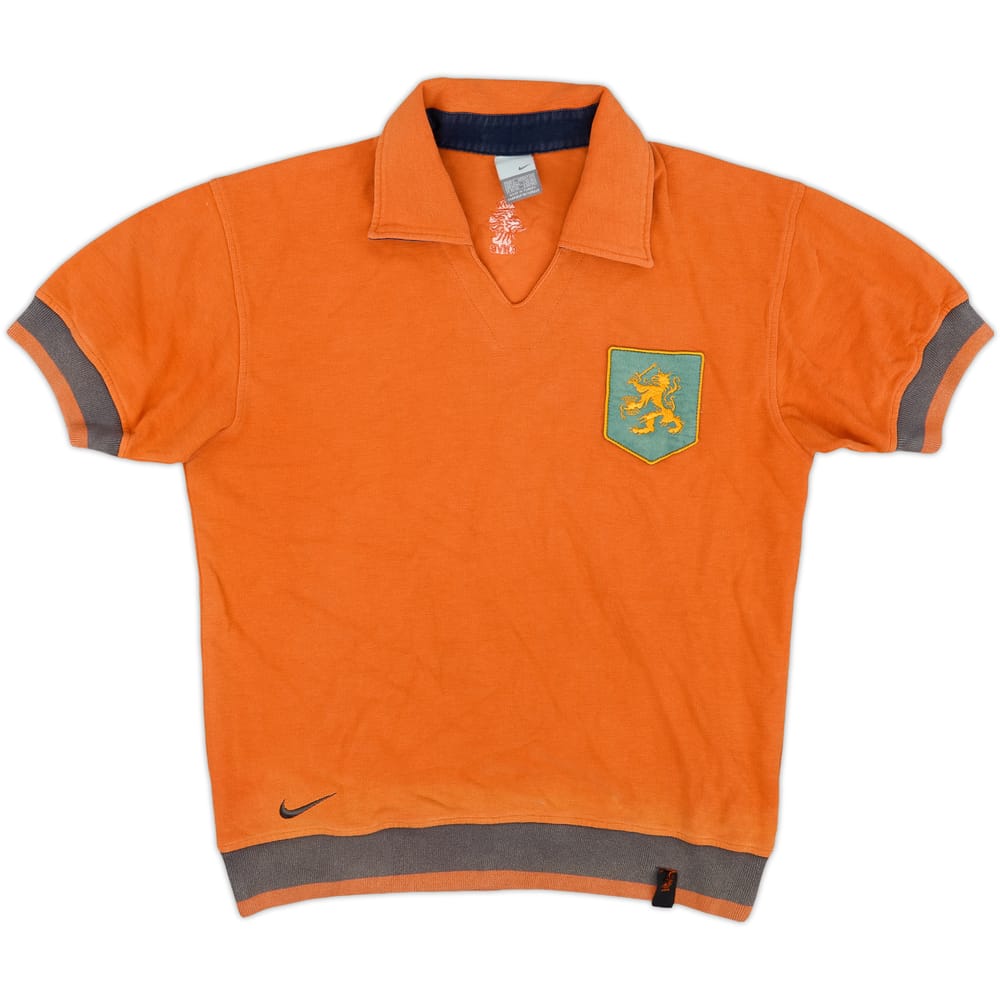 2006-08 Netherlands Nike Retro Polo Shirt - 7/10 - (L)