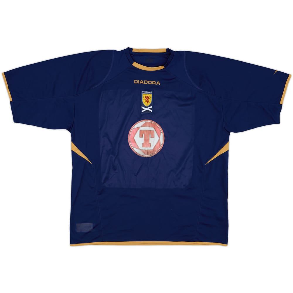2007-08 Scotland Diadora Training Shirt - 6/10 - (XXL)