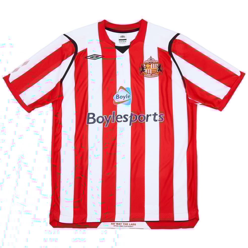 2008-09 Sunderland Home Shirt - 9/10 - (XL)