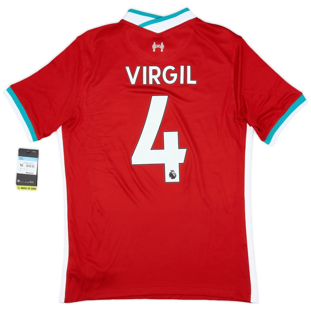 2020-21 Liverpool Home Shirt Virgil #4 (M)