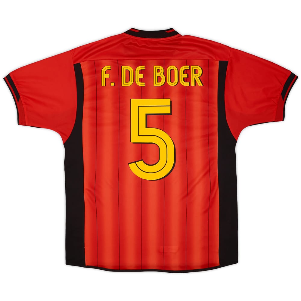 2003-04 Galatasaray Third Shirt F. De Boer #5 - 6/10 - (M)