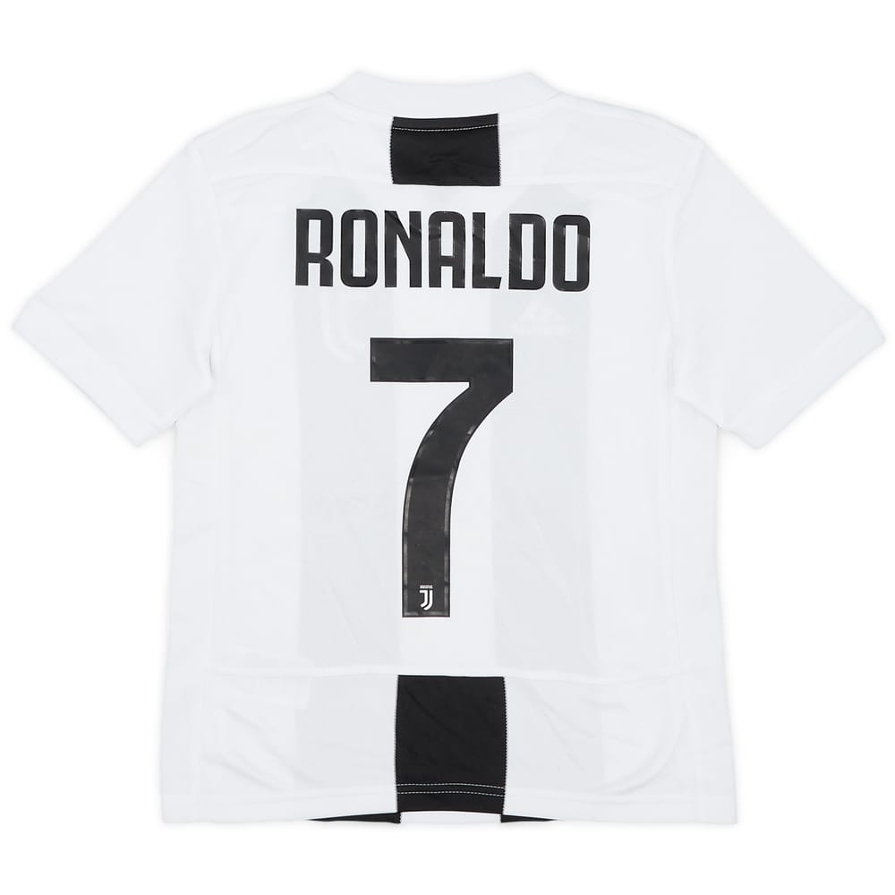 2018-19 Juventus Home Shirt Ronaldo #7 - 8/10 - (S.Boys)