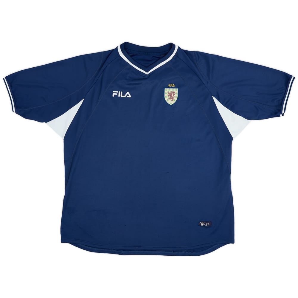 2000-02 Scotland Home Shirt - 4/10 - (XL)