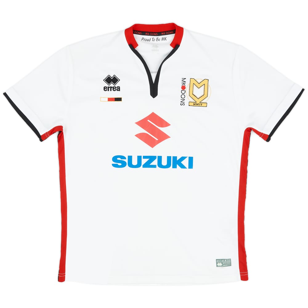 2015-16 MK Dons Home Shirt - 9/10 - (M)