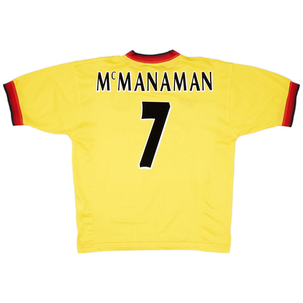 1997-99 Liverpool Away Shirt McManaman #7 - 8/10 - (L)