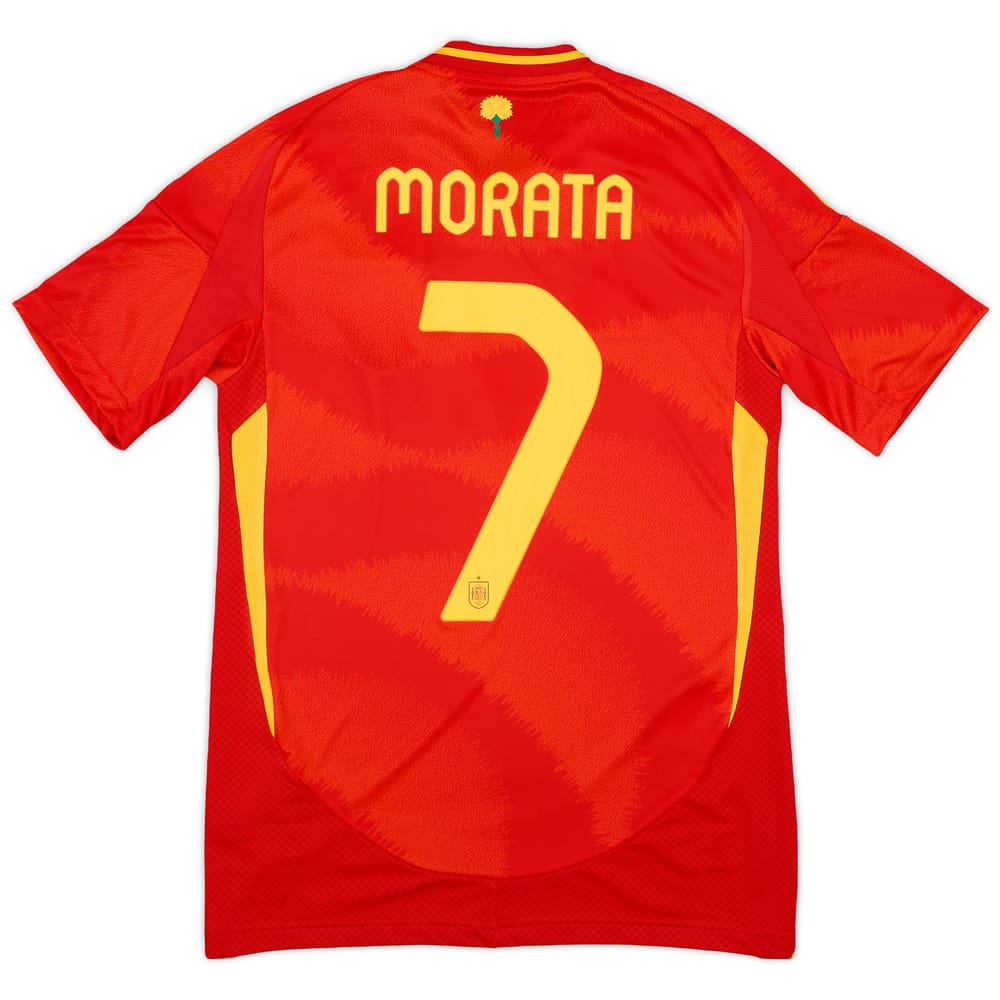 2024-25 Spain Home Shirt Morata #7 (XS)