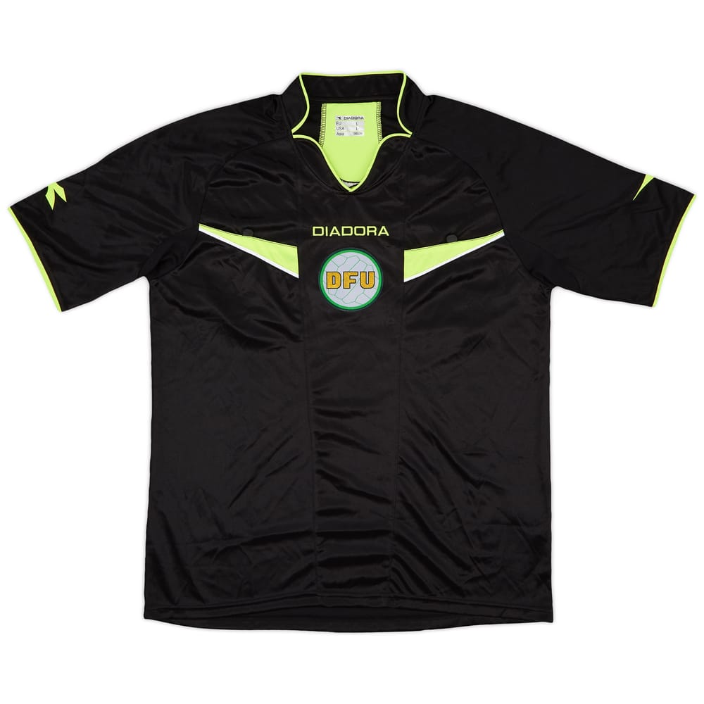 2010-11 Denmark Diadora Referee Shirt - 9/10 - (L)