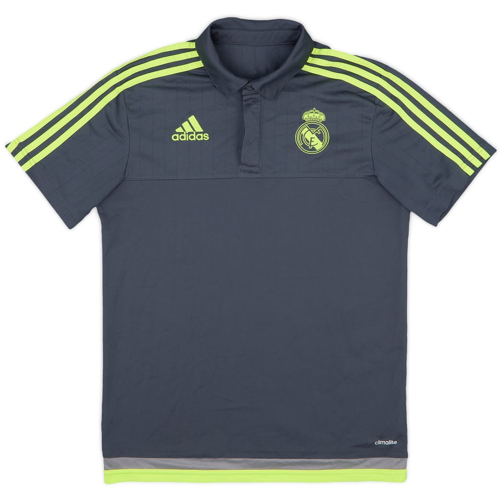2015-16 Real Madrid adidas Polo Shirt - 9/10 - (S)