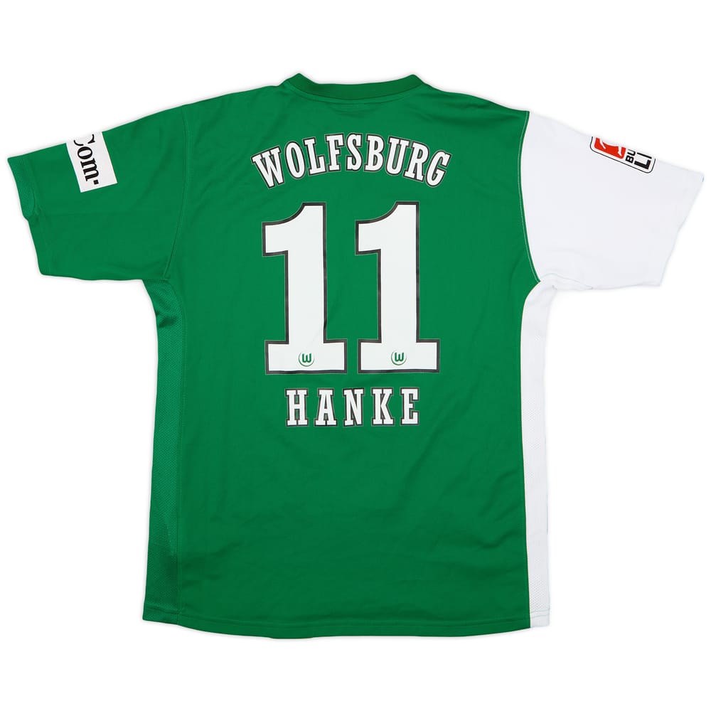 2006-07 Wolfsburg Home Shirt Hanke #11 - 7/10 - (XL.Boys)
