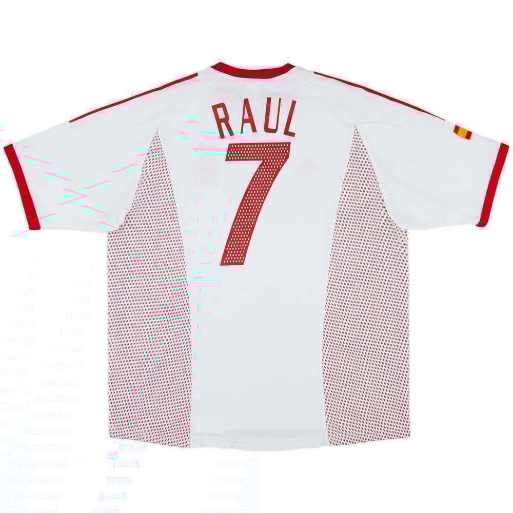 2002-04 Spain Away Shirt Raul #7 - 8/10 - (XL)