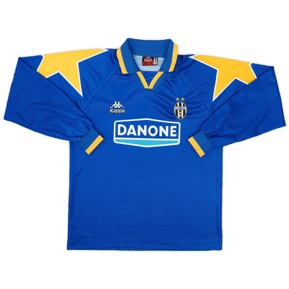 1994-95 Juventus Away L/S Shirt - 8/10 - (M)
