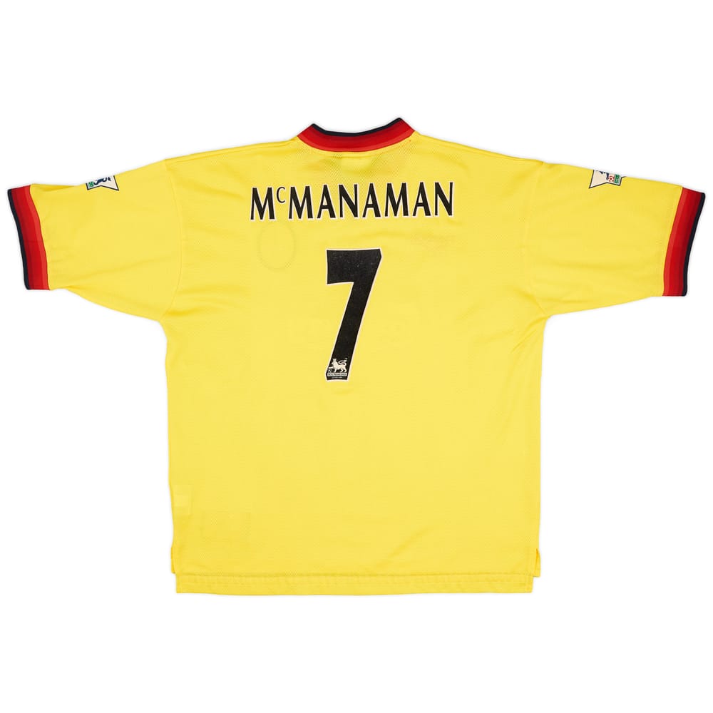 1997-99 Liverpool Away Shirt McManaman #7 - 9/10 - (XL)