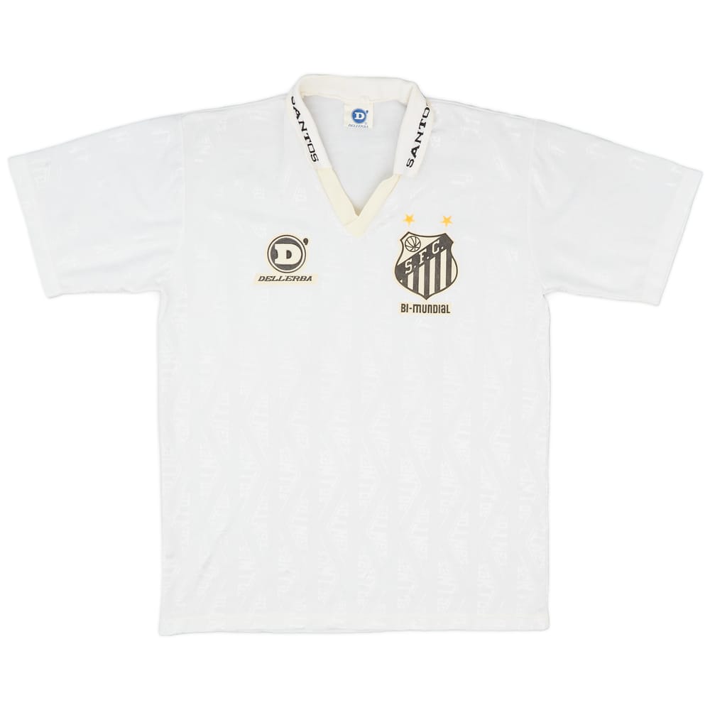 1993 Santos Home Shirt - 8/10 - (L)