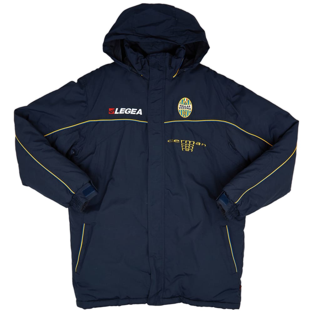 2003-04 Hellas Verona Legea Padded Bench Coat - 9/10 - (XL)