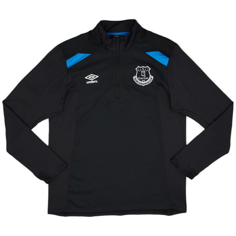 2017-18 Everton Umbro 1/4 Zip Training Top - 9/10 - (L)