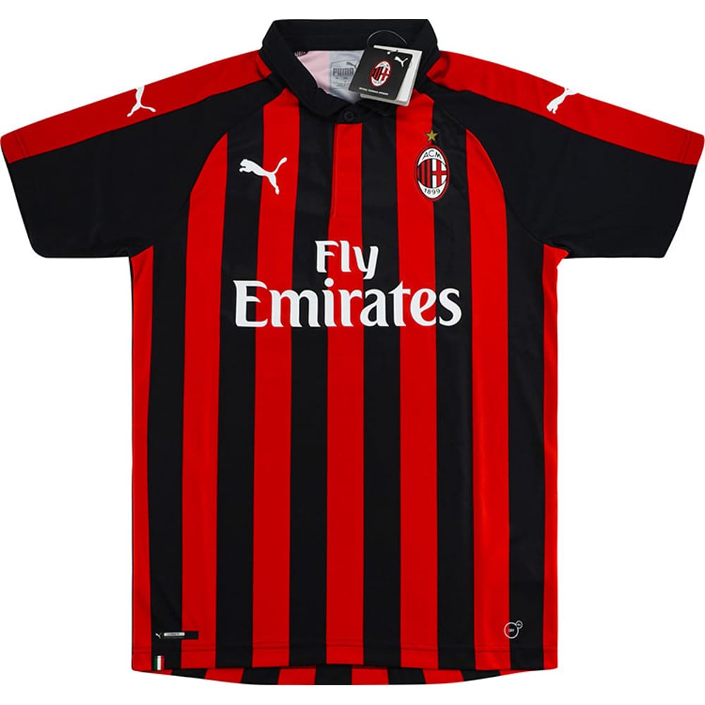 2018-19 AC Milan Home Authentic Shirt