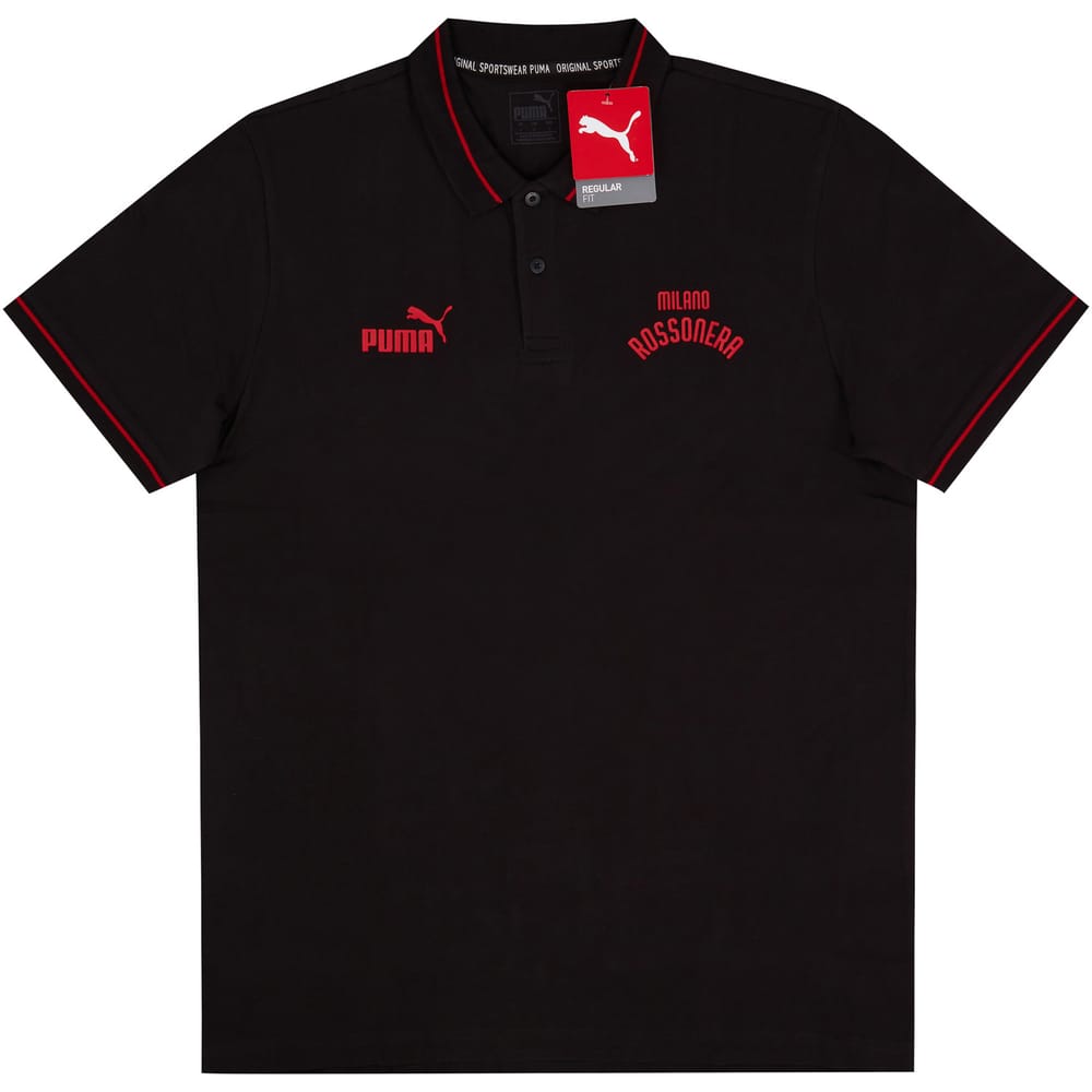 2019-20 AC Milan Puma Premium Polo T-Shirt