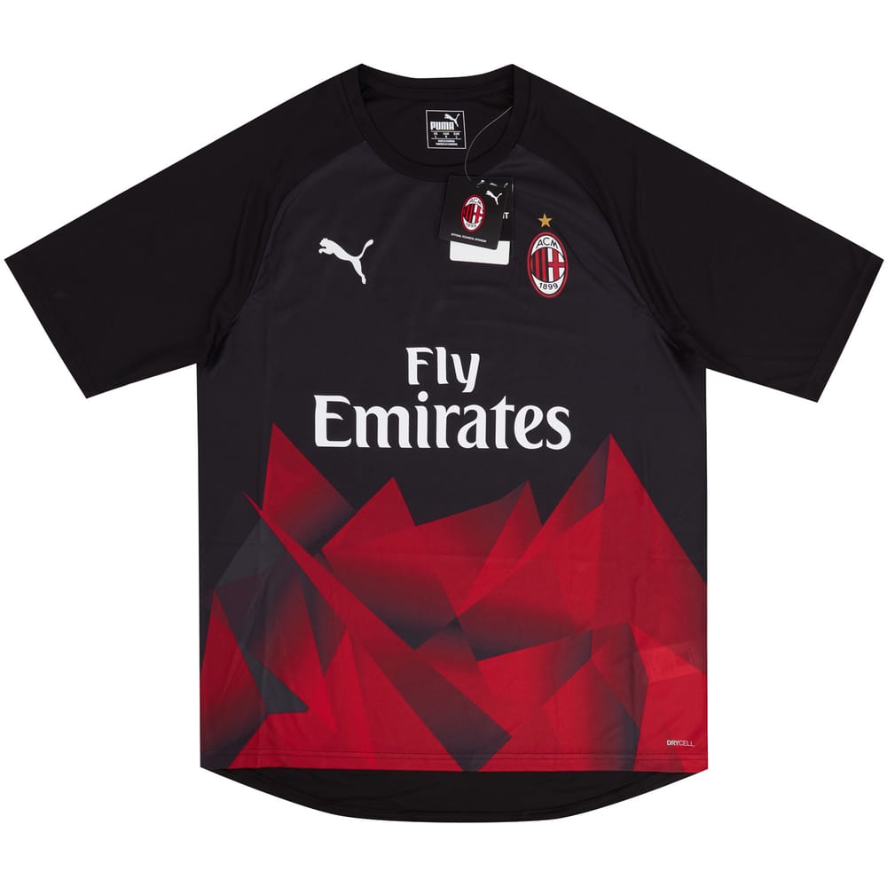 2019-20 AC Milan Puma Stadium Pre-Match Training Shirt