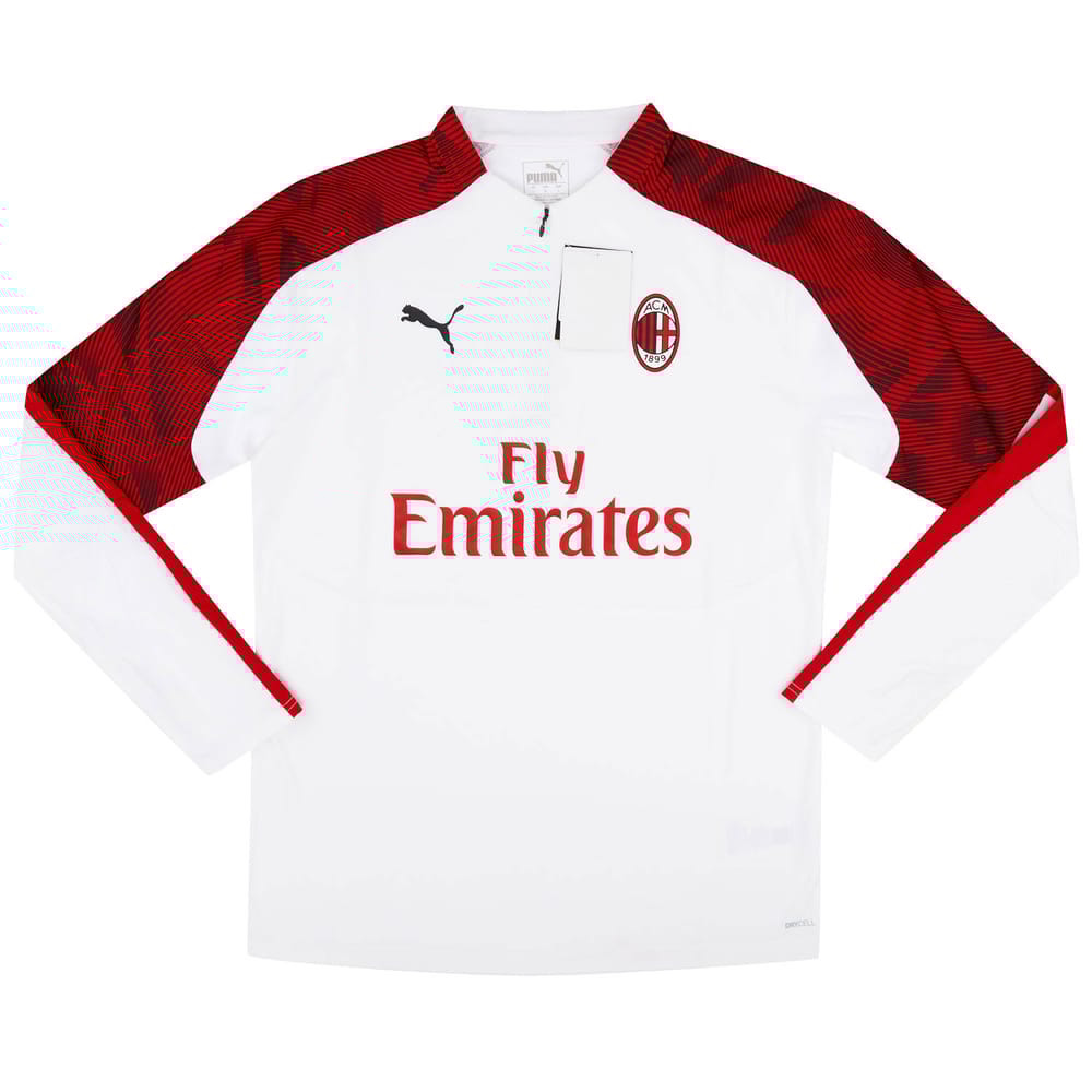 2019-20 AC Milan Puma 1/4 Zip Training Top (XS)
