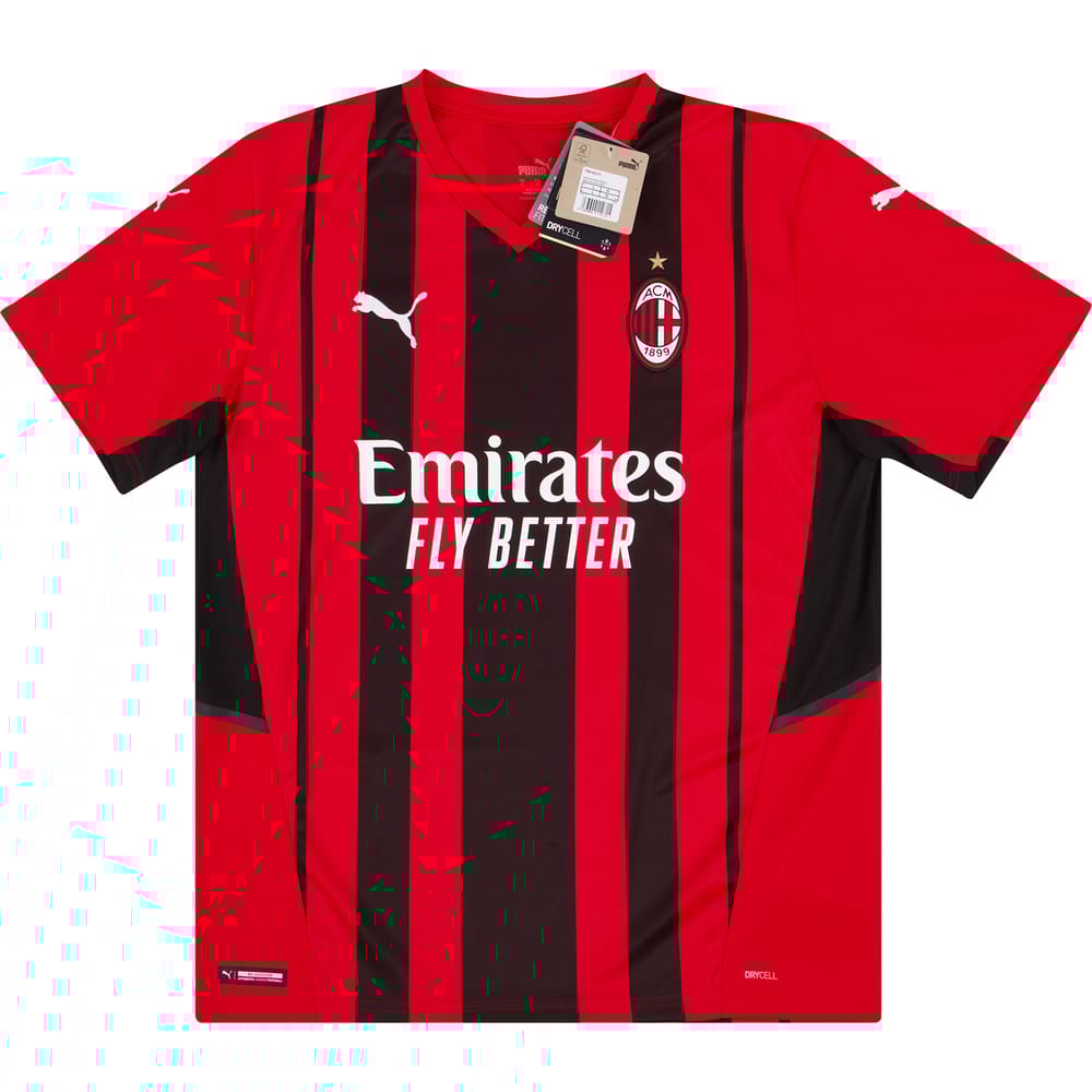 2021-22 AC Milan Home Shirt