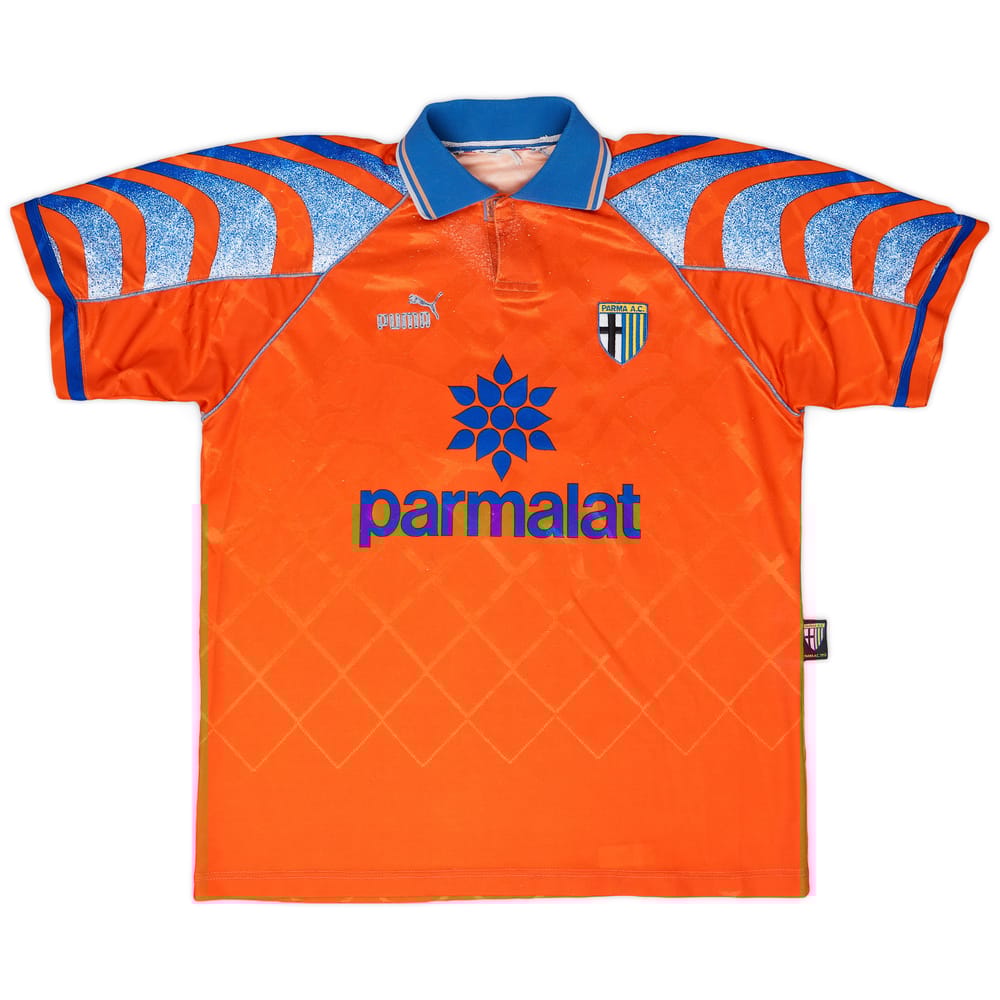 1996-97 Parma Match Issue Third Shirt #8