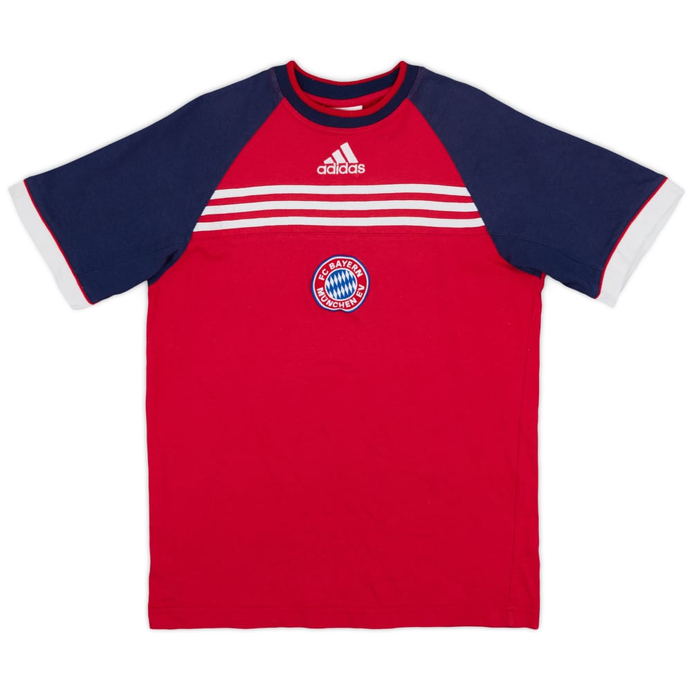2000-01 Bayern Munich adidas Cotton Tee - 9/10 - (S)