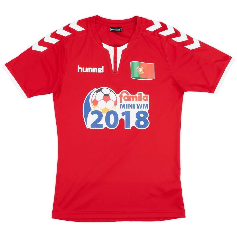 2018-19 Hummel Template Shirt Portugal #3 - 9/10 - (L.Boys)