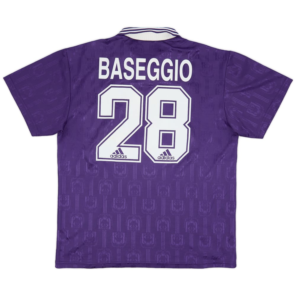 1996-97 Anderlecht Away Shirt Baseggio #28 - 9/10 - (XL)