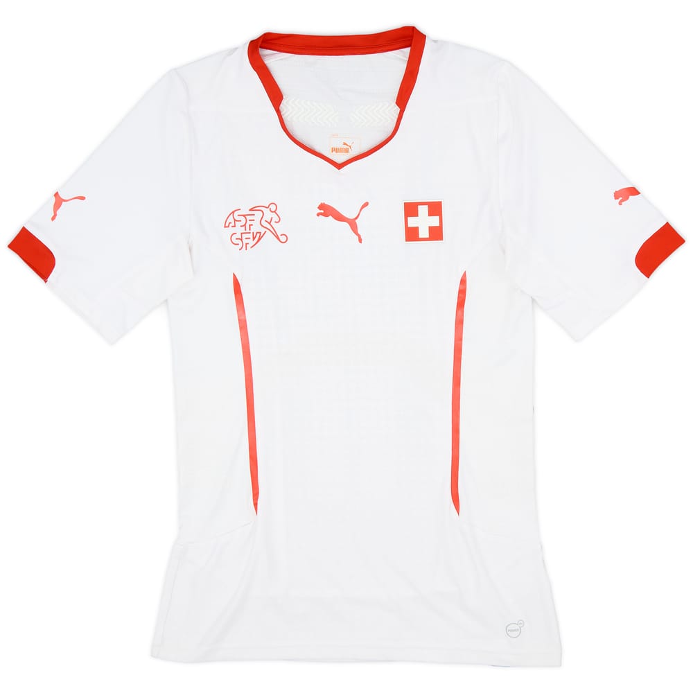 2014-15 Switzerland Player Issue Away Shirt - 9/10 - (L)
