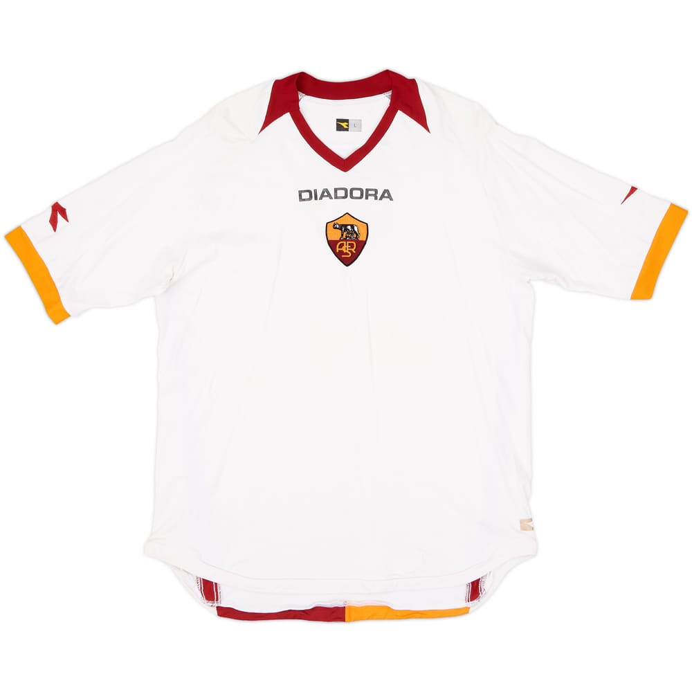 2006-07 Roma Away Shirt #6 - 4/10 - (L)