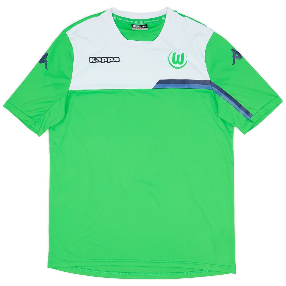 2015-16 Wolfsburg Kappa Training Shirt - 8/10 - (L)
