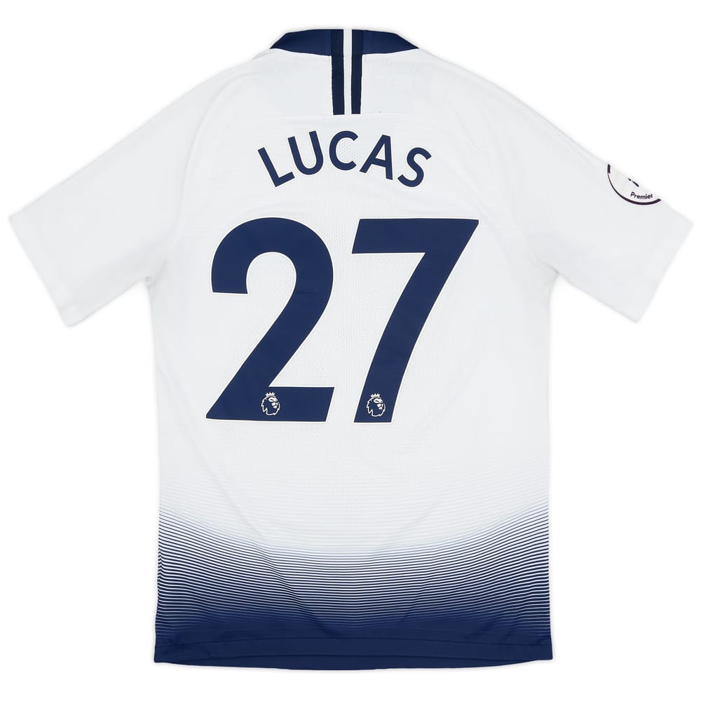 2018-19 Tottenham Authentic Home Shirt Lucas #27 - 8/10 - (S)