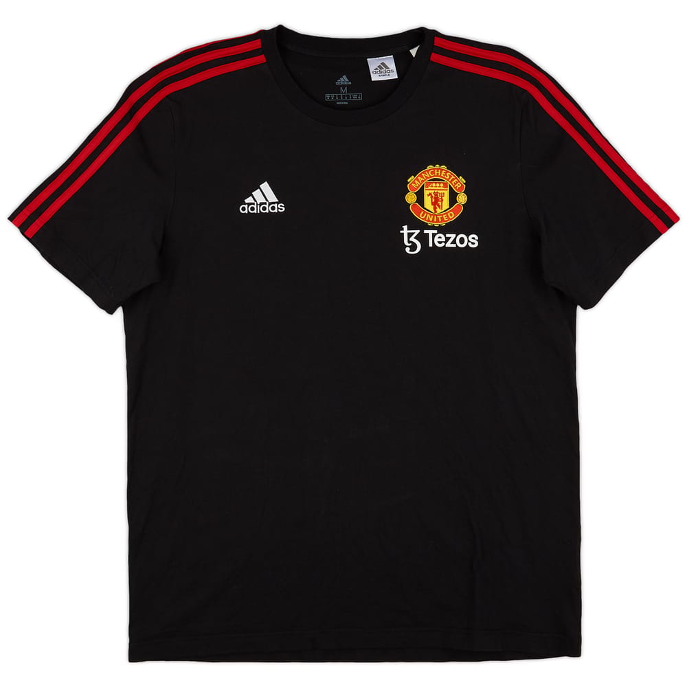 2022-23 Manchester United adidas Cotton Tee - 8/10 - (M)