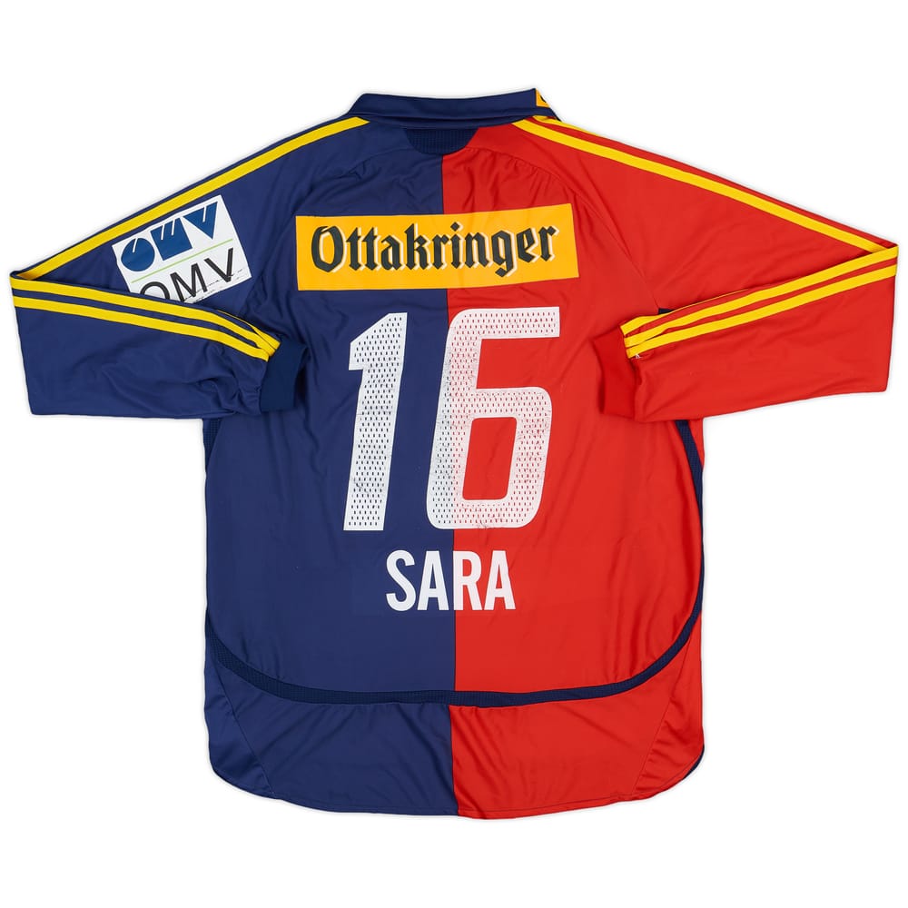 2007-08 Rapid Wien Away L/S Shirt Sara #16 - 4/10 - (L)