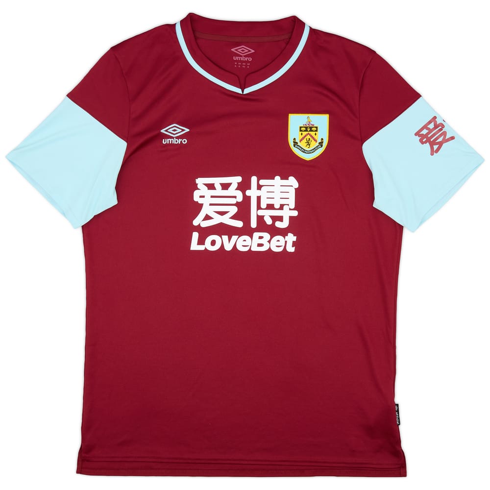 2020-21 Burnley Home Shirt - 8/10 - (XL)
