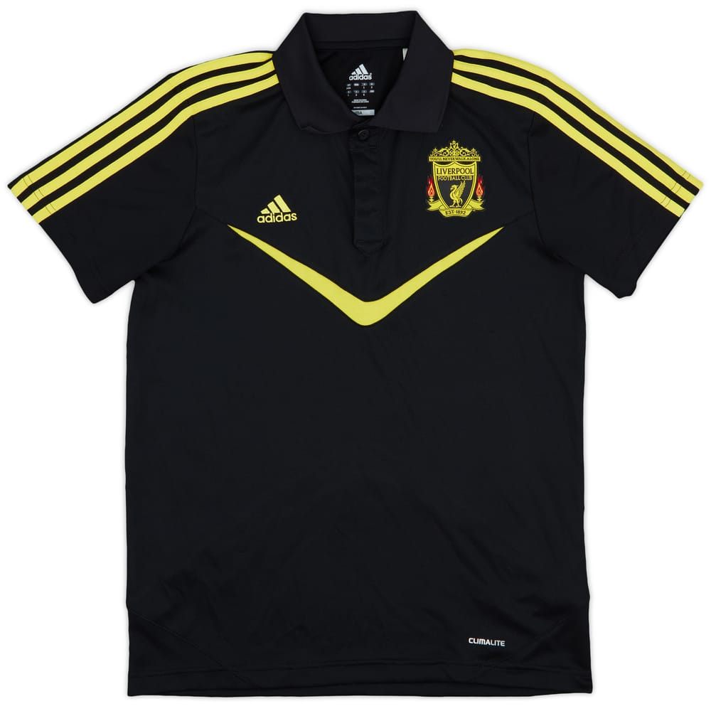 2010-11 Liverpool adidas Polo Shirt - 7/10 - (S)