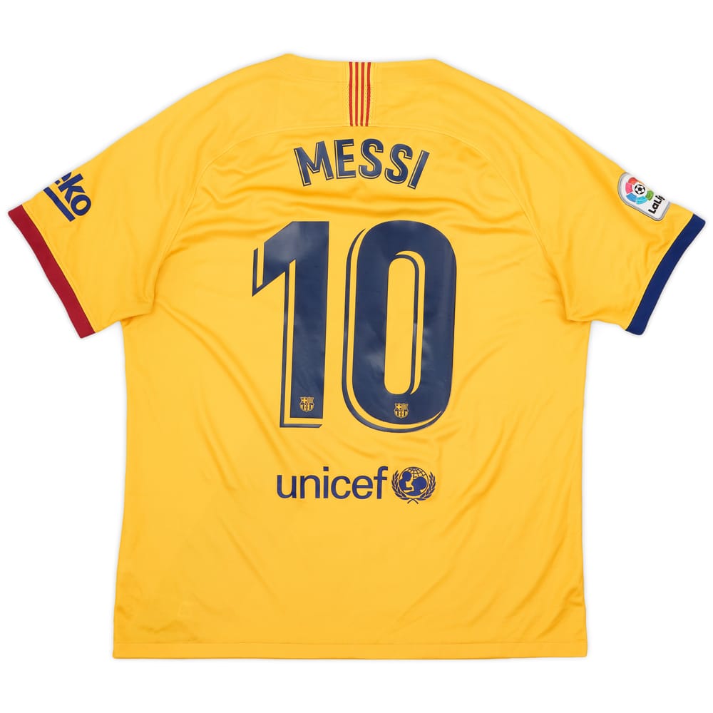 2019-20 Barcelona Away Shirt Messi #10 - 8/10 - (XL)