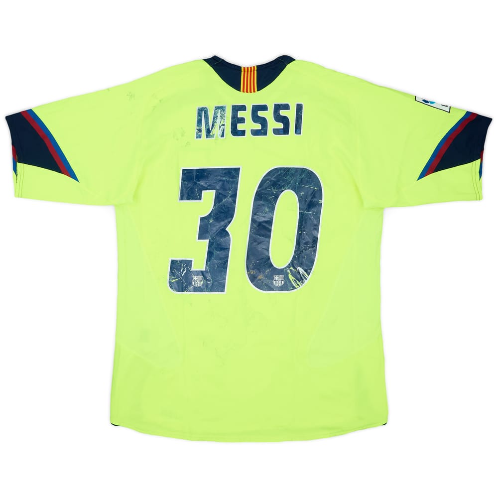 2005-06 Barcelona Away Shirt Messi #30 - 4/10 - (M)