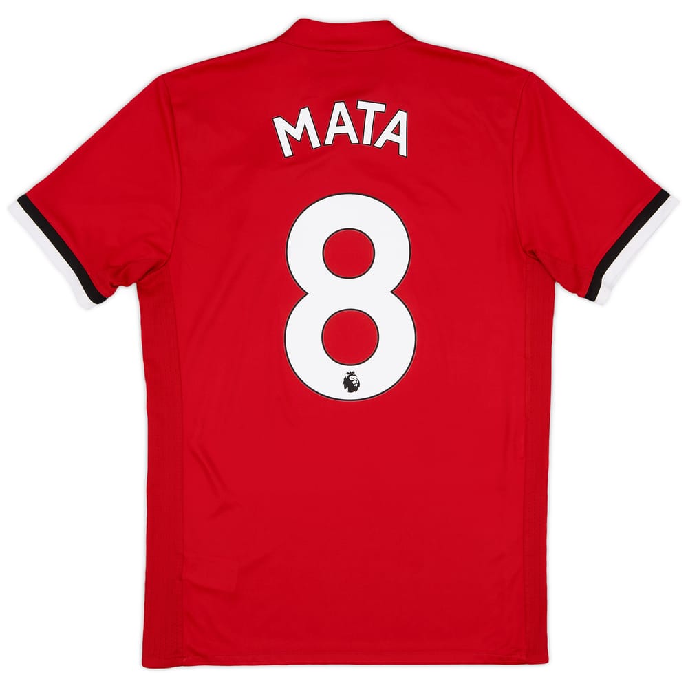 2017-18 Manchester United Home Shirt Mata #8 - 6/10 - (S)
