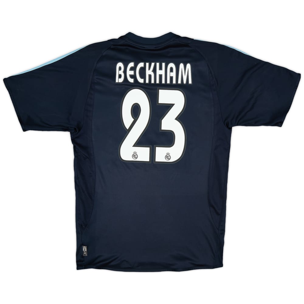 2003-04 Real Madrid Away Shirt Beckham #23 - 5/10 - (S)