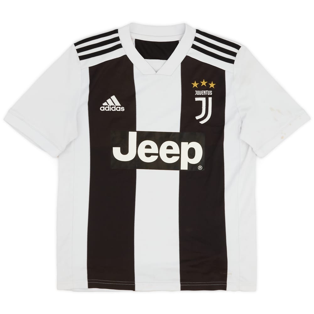 2018-19 Juventus Home Shirt - 5/10 - (L.Boys)