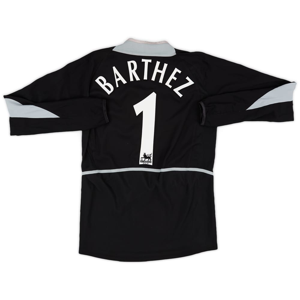 2002-04 Manchester United GK Shirt Barthez #1 - 8/10 - (XL.Boys)