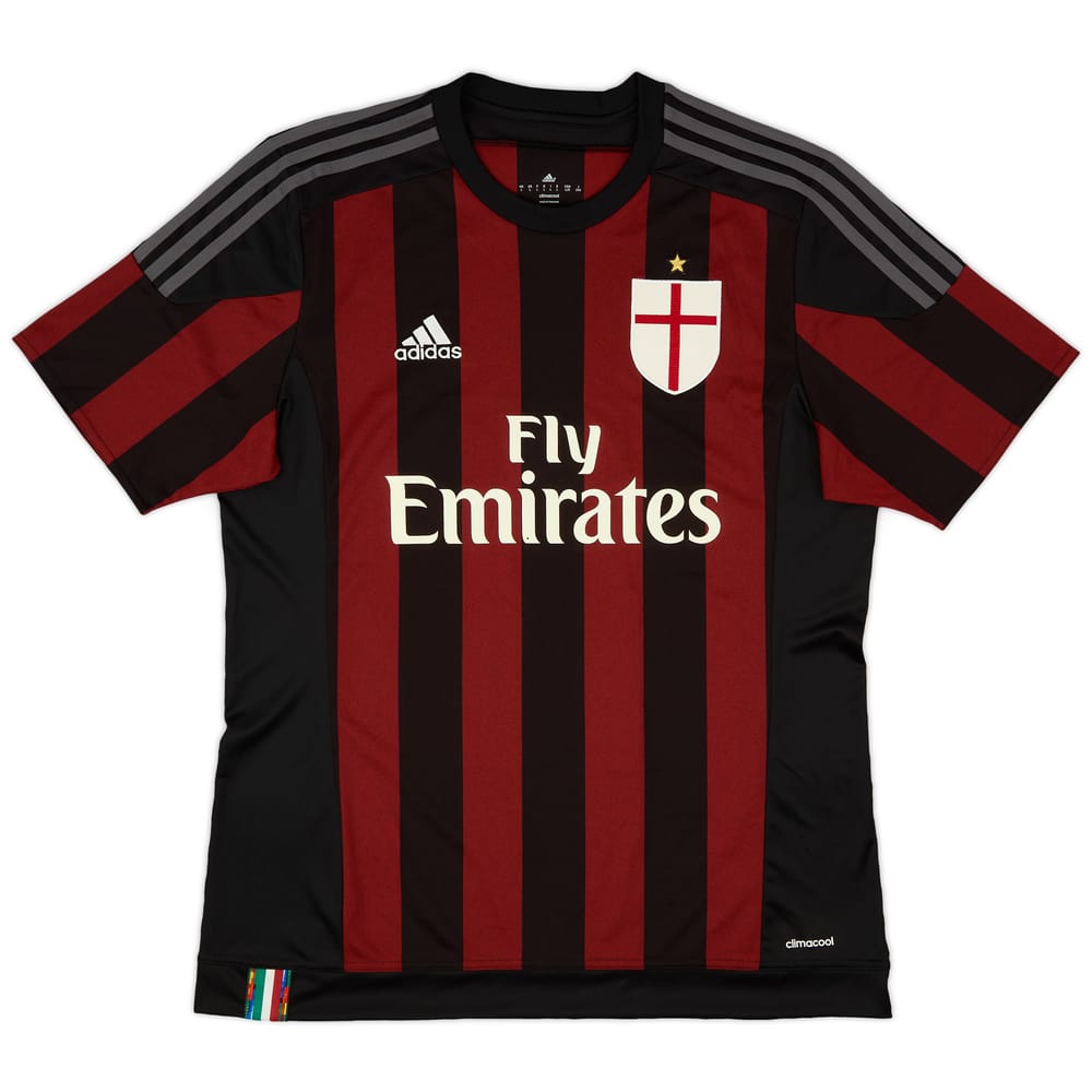 2015-16 AC Milan Home Shirt - 8/10 - (L)