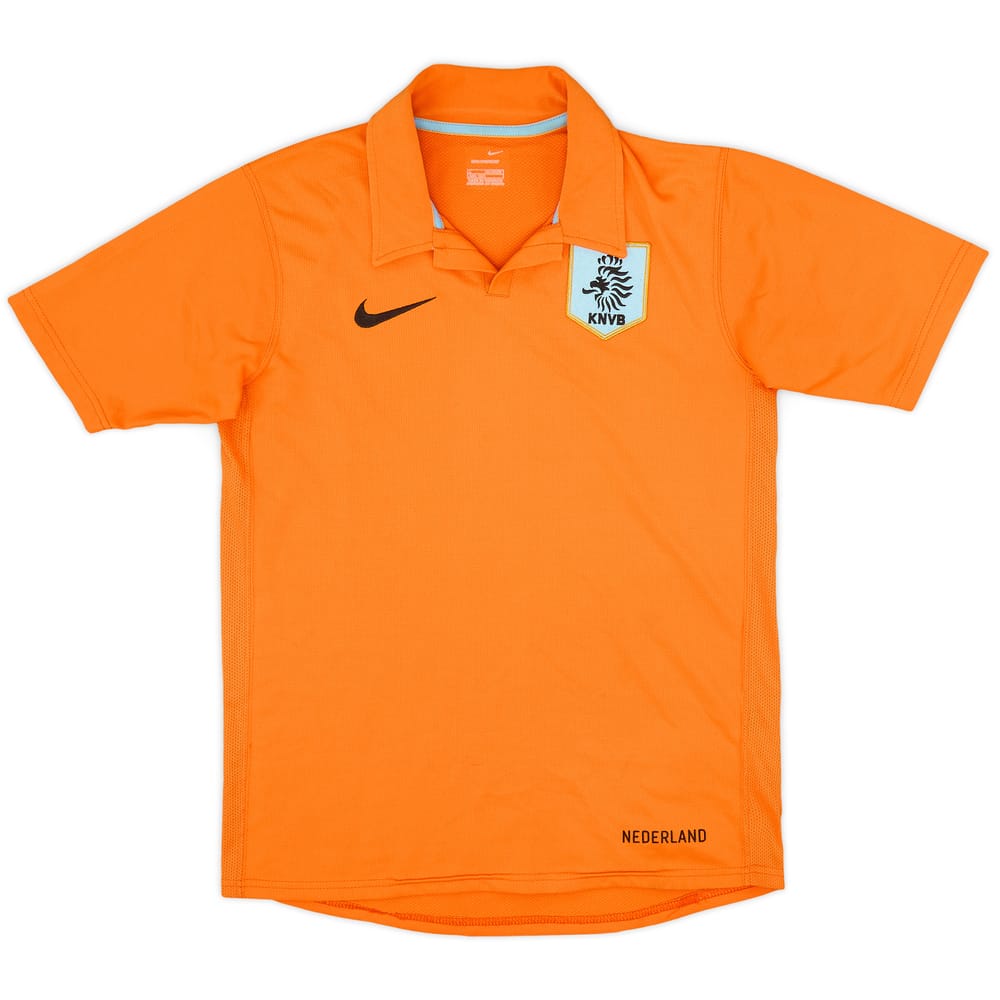 2006-08 Netherlands Home Shirt - 6/10 - (L.Boys)