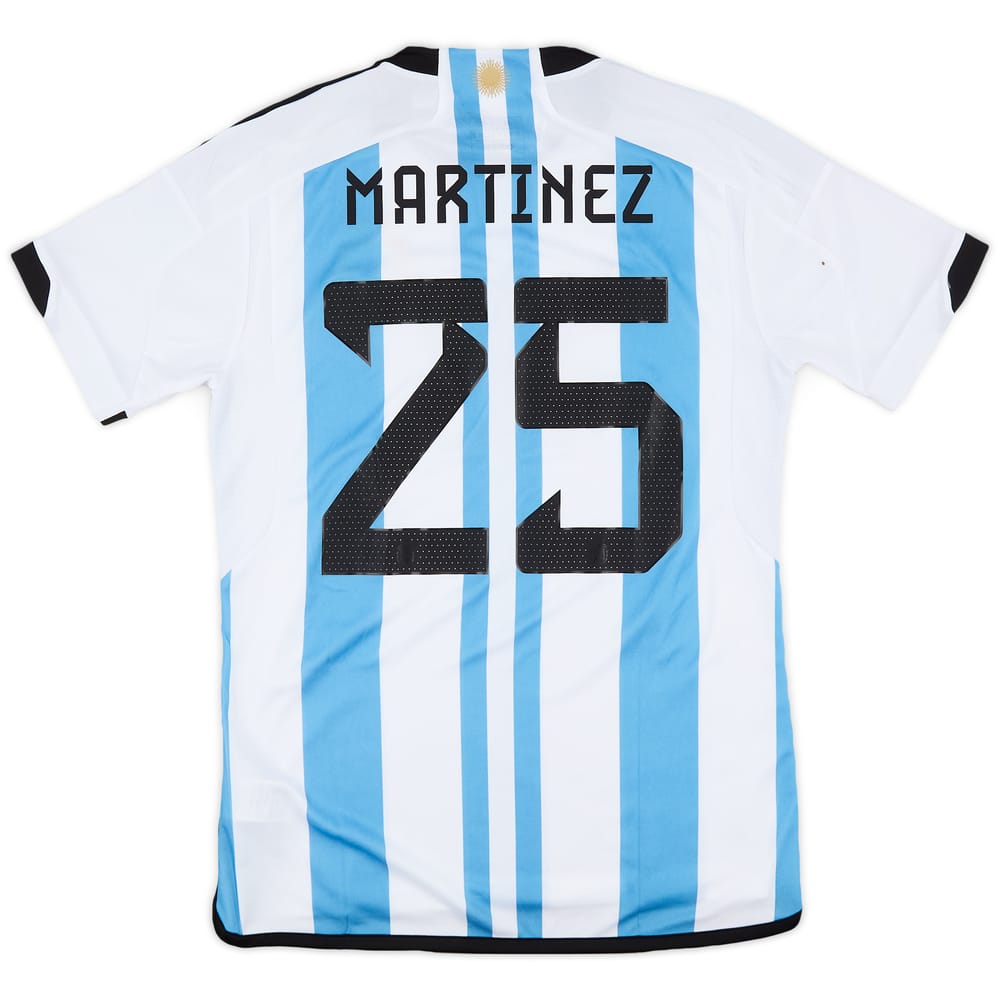 2022-23 Argentina Home Shirt Martinez #25 (M)