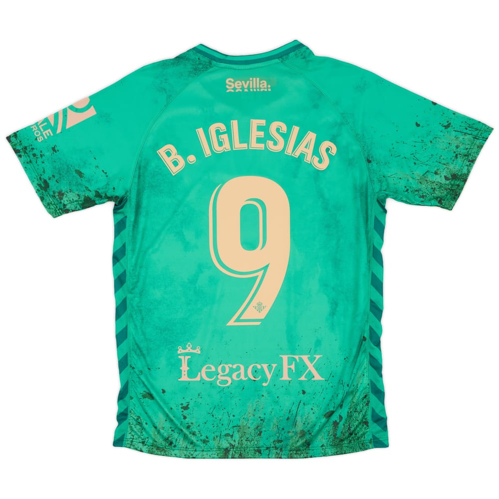 2022-23 Real Betis Home Shirt B.Iglesias #9 (M)